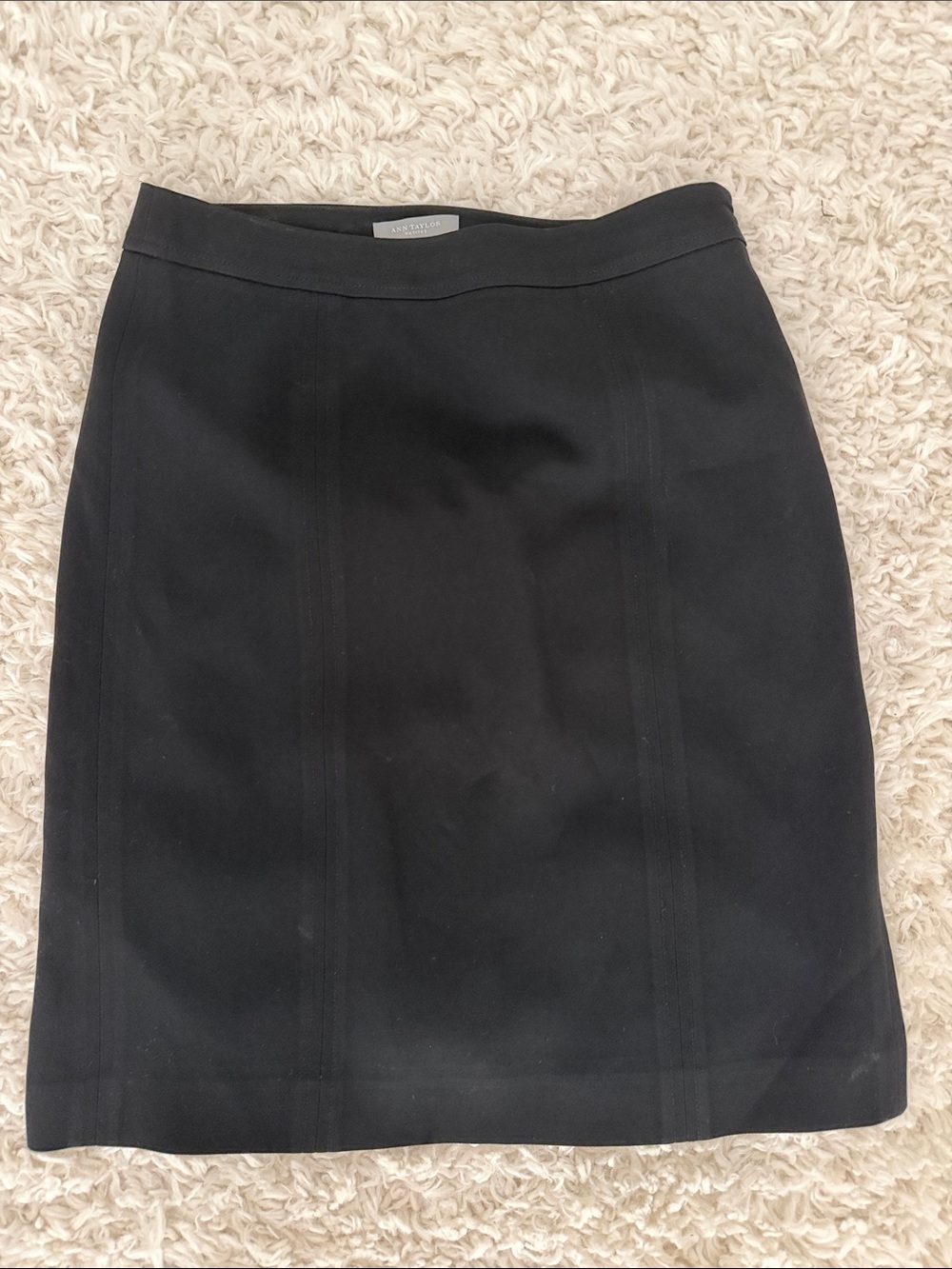 Ann Taylor Black Pencil Skirt
